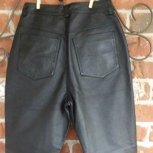 Newport News Easy Style Leather Pants